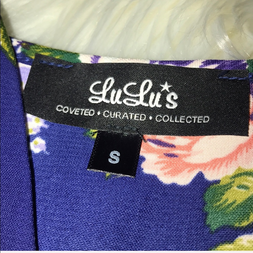 Lulu’s Floral Dress Size S - Picture 5 of 7